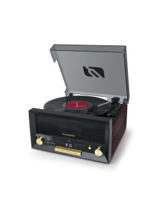 Tocadiscos EstÃ©reo MT-112 W Bluetooth FM CD