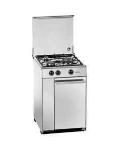 Cocina Gas Meireles 5302DVX 3 zonas Sin Horno Inox