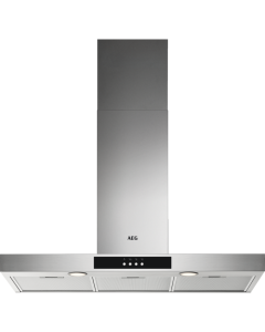 Campana Decorativa AEG DBB3951M Clase C 600 m3/h Inox 90 cm