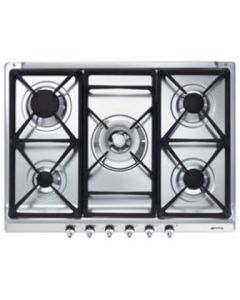 Encimera independiente Smeg SE70SGH-5 Ancho 70 cm.