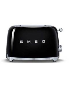 Tostadora SMEG TSF01  2 SLICE. Color Negro