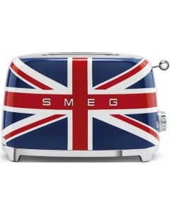 Smeg TSF01UJEU tostadora 2 rebanada(s) 950 W Azul, Rojo, Blanco