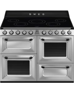 TR4110IX2 Cocina Victoria, color inox, 110 cm, encimera de inducción con 5 zonas de cocción, 3 horno