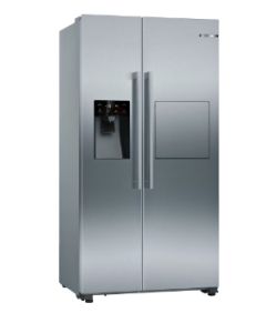 Bosch Serie 6 KAG93AIEP nevera puerta lado a lado Independiente 560 L E Acero inoxidable