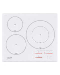 CATA INSB 6003 WH Blanco Integrado 60 cm Con placa de inducción 3 zona(s)