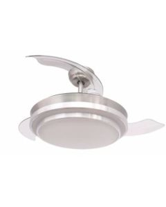 FM Calefacción VT-SENZA PLUS ventilador Acero inoxidable, Blanco