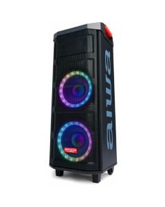 Aiwa Ktbus-608 De 2 vías Negro Inalámbrico y alámbrico 80 W