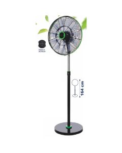 Orbegozo SF 0248 ventilador Negro, Verde