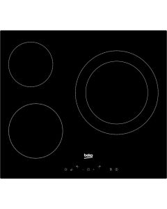 Beko HIC63402T hobs Negro Integrado Cerámico 3 zona(s)