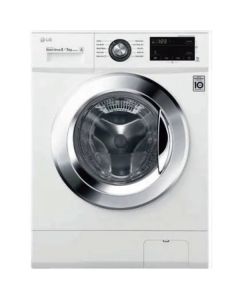 LG F4J3TM5WD lavadora-secadora Independiente Carga frontal Blanco E