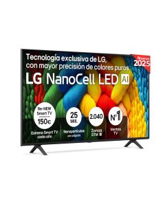 LED LG 55 55NANO80A6B UHD 4K SMART TV HDR10 G