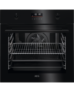BPK535060B Serie 6000, SurroundCook, 72L.,60 cm., Cristal Negro, Pirolítico 3, Multif. 9, 45 Auto pr