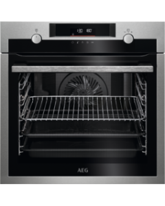 BPE555360M Serie 6000, SteamBake, 72L.,60 cm.,Inox Antih., Pirolítico 3, Multif. 9 (1 PlusSteam), 45