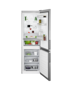RCB632E9MU Serie 6000, TwinTech®, 324L., 1,86 mts. x 60 cms., Look Inox, TwinTech: No Frost Multiflo