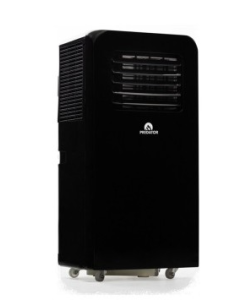 Aire Acondicionado Glaziar Predator S35PLUS, color Negro