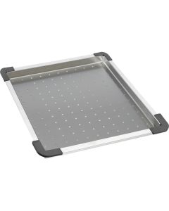 COL36 Colador de acero para cubetas de radio MÍNIMO, medidas 370 x 410 x 30 mm