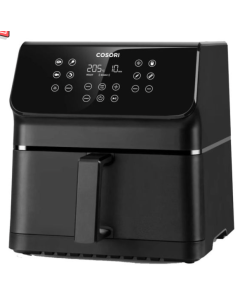 Freidora de aire Cosori Premium II Chef Edition 6.2L, 1700W, 12 Funciones, Negra