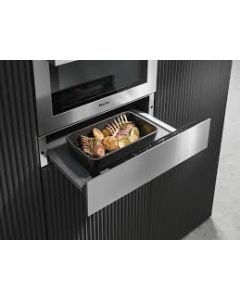 ESW 7110 Acero Inox Miele Calientaplatos Gourmet, Contourline, acero inox CleanSteel,  altura 14 cm,