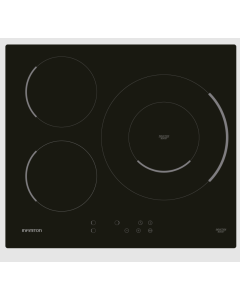 Placa inducción Infiniton IND3BK8G32 3 zonas 60cm panel de control