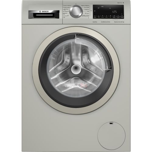 Bosch Serie 4 WNA1341XES lavadora-secadora Independiente Carga frontal  Acero inoxidable E